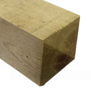 Wooden Timber Gate Post